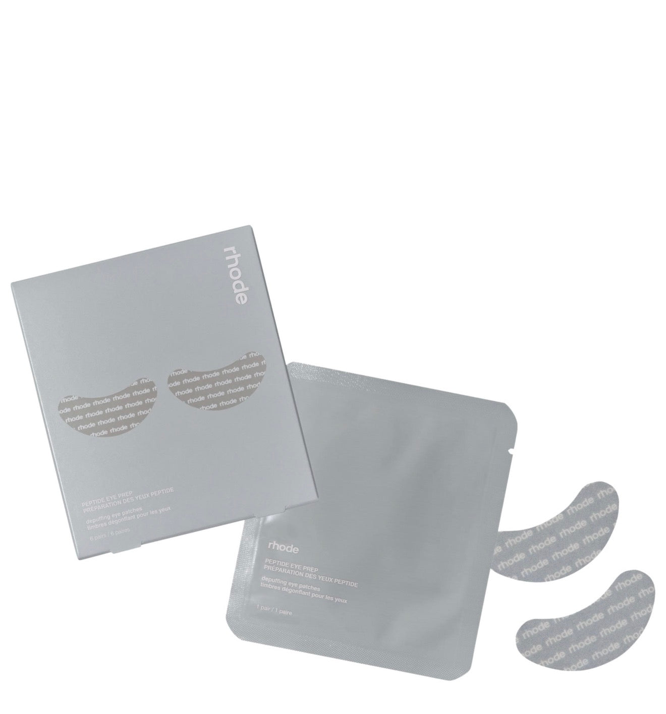 rhode  Peptide Eye Prep Depuffing Eye Patches