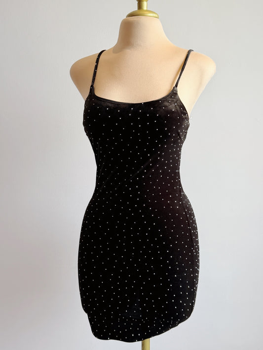 Vestido Brillos Midi