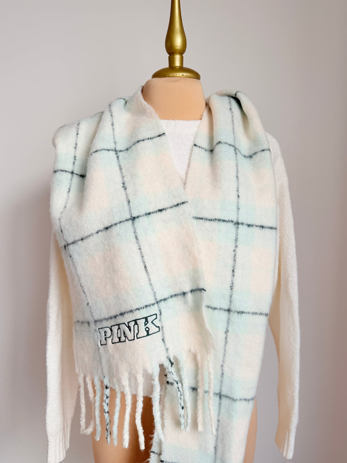 PINK OVERSIZED Bufanda