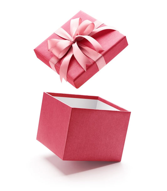 burst box. Caja con productos sorpresa.