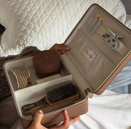 Emi Jay  On The Way Vanity Case in Toasted Sugar