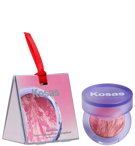 Kosas  Mini Blush is Life Baked Talc-Free Dimensional + Brightening Blush euphoria