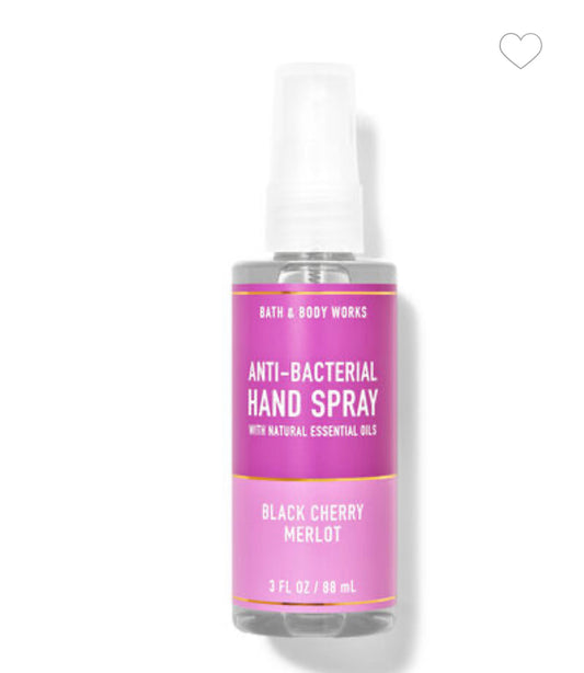 BLACK CHERRY MERLOT Hand Sanitizer Spray